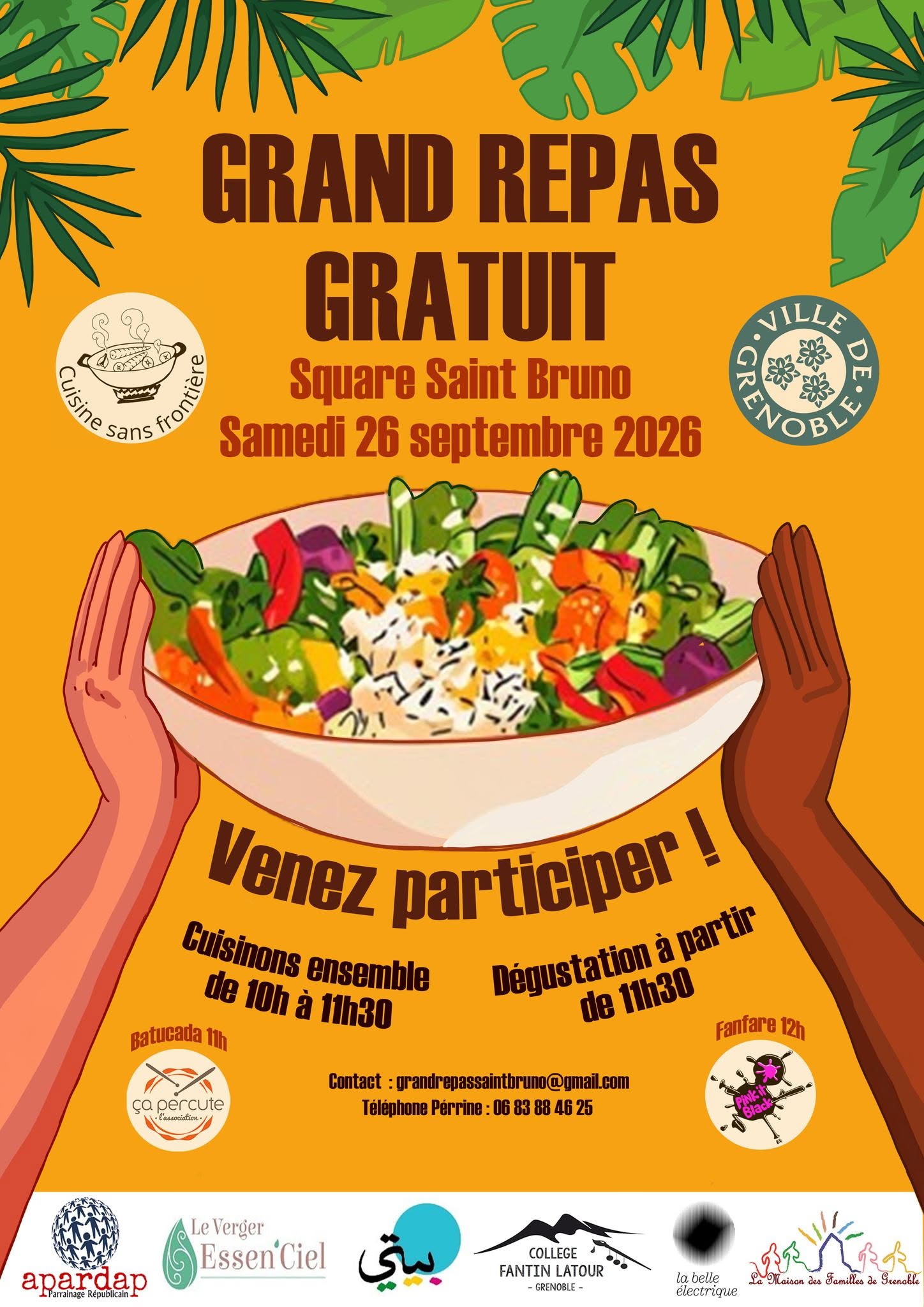 GRAND REPAS à St BRUNO 2026